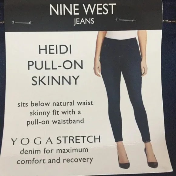 Nine West Pants Jumpsuits Nwt Nine West Heidi Pull On Skinny